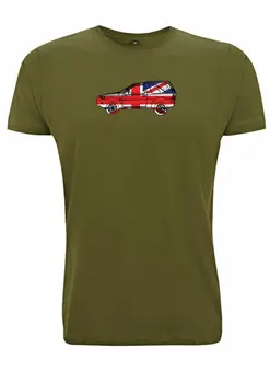  Бесплатная футболка в стиле Lander Land Union Jack Rover 4x4 Off Road AWD British Великобритания
