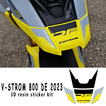  Для Suzuki V Strom 800 DE VStrom 800DE 2023 Аксессуары Для Мотоциклов Защита Пальцев Ног 3D Наклейка Из Эпоксидной Смолы Защитный Комплект