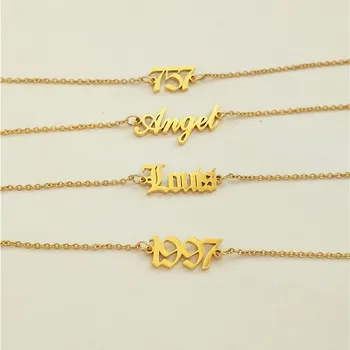  Именные браслеты на заказ для женщин, детские украшения из нержавеющей стали, Персонализированный Модный подарок дружбы Pulsera
