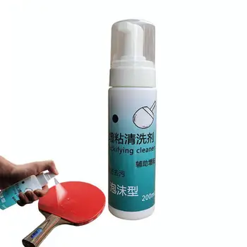  Очиститель Для Пинг-Понга Ракетка Для Настольного Тенниса Моющее Средство 200 мл Резиновая Лопатка Для Пинг-Понга Очиститель Для Профессиональной Игры В Пинг-понг