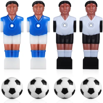  Сменные игроки для настольного футбола 4 шт., настольные фигурки для настольного футбола с шариками для настольного футбола